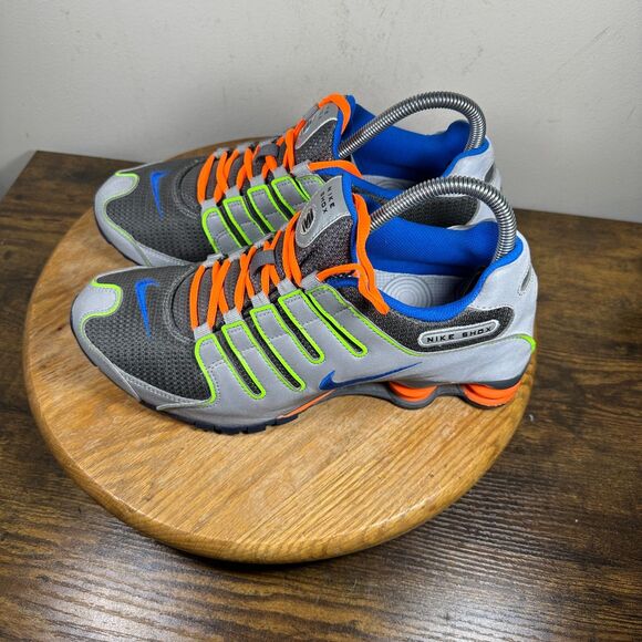 Nke Shox ID Gray Blue Mens Size 8.5 Shoes Sneakers 445489-992 main image 7